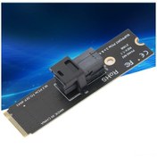 Resim Tenfowee M.2 Nvme'den U.2'ye Pcı-e4.0 Dönüştürücü Adaptör Kartı, Sff8643 Arayüzü, 64gt/s Hız, 2280 Boyutu, Ph49-m2 Modeli 