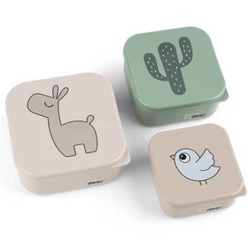 Resim Happy Clouds 3’lü Atıştırmalık Kutusu Seti - Pembe 