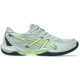 Resim Asics GEL-ROCKET 12 Erkek Vital Green/Carrier Grey Voleybol Ayakkabısı 1071A116-300 