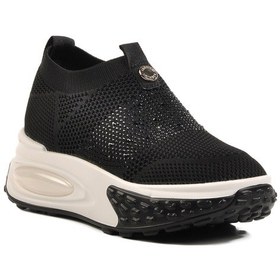 Resim Guja Siyah Triko Hafif Kadın Sneaker Çok Renkli 