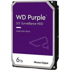 Resim Wd 6TB Purple 3.5" 256MB Sata 6GB-s 7-24WD64PURZ Güvenlik Disk (Resmi Distribitör Ürünü) 
