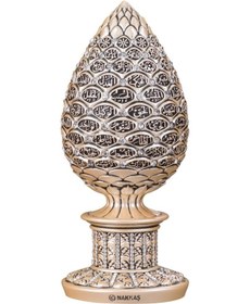 Resim Nakkaş Kozalak Boytu Orta Boy Sedef Esma-Ül Hüsna 