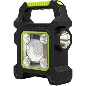 Resim Powermaster Jy-258c 3 Kademeli Şarjlı Çok Fonksiyonlu Solar Işıldak Çok Renkli 