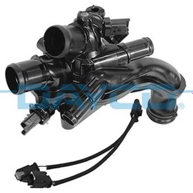 Resim TERMOSTAT GOVDESI KOMPLE C5 III C4 PICASSO 508 308 II 1.6THP 12- DAYCO DT1295H OEM 