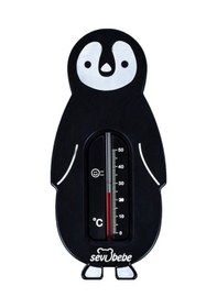 Resim Sevi Bebe Banyo ve Oda Termometresi 0+ Ay 01 Siyah 