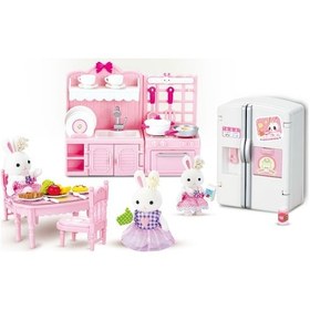 Resim Bay Dreamy Mini Tavşan- Büyük Mutfak Oyun Seti 
