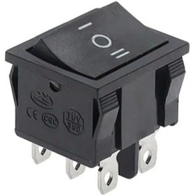 Resim Ic-130 Orta Boy Işıksız On-off-on Anahtar 6p 