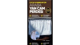 Resim Tüm Araçlara Uygun Araba Güneşlik Yan Cam Emzirme Perdesi Bebekler Için 4 Mevsim Koruyucu (Desensiz) 