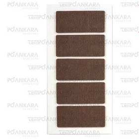 Resim Pacific Kahverengi Yapışkanlı Keçe 40mm X 90mm 