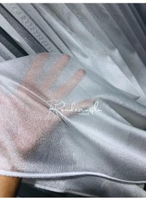 Resim Tül Perde Ayder Desen D018414,802 Düz Armür Ekru 