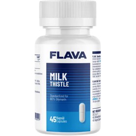 Resim FLAVA Milk Thistle 45 Kapsül 