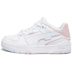 Resim Puma 394334-04 Slipstream Bball Jr Kadın Beyaz Sneaker Spor Ayakkabı 