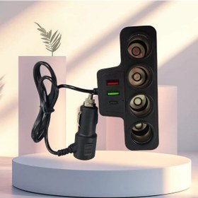 Resim Challenger 1 Adet 7 Si 1 Arada Usb Port Ve Prizli Araç Şarj Cihazı 7 Cihaz Aynı Anda Şarj 