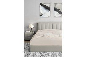 Resim Tech Butiq Soley | Puella |%100 Pamuk Lastikli Bebek Çarşaf | 70 x 140 Ekru 