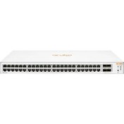 Resim HPE Aruba Instant On 1830 JL815A 48 Port 10/100/1000 SFP Gigabit Switch Hp-E