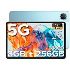 Resim Doogee V Pad 5G 12" 8 GB RAM 256 GB 2.4K IPS Android 15 Tablet Mavi 