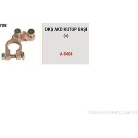 Resim A-6404 - Akü Kutup Başı + Dks Sarı Renk 