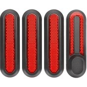 Resim Ranyeek Gece Sürüş Güvenliği İçin Elektrikli Scooter Reflektörlü Kapak Seti, Suya Dayanıklı, 4 Parça, Kırmızı 