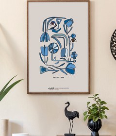 Resim Göz Gülleri Viskili Poster 