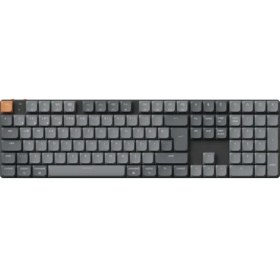 Resim Keychron K5 Max %100 Rgb Türkçe Red Switch Kablosuz Karbon Siyah Mekanik Klavye 