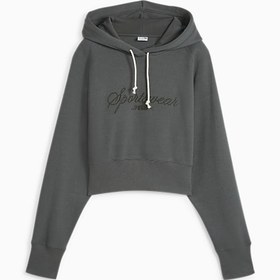 Resim CLASSICS+ Kadın Relaxed Kapüşonlu SWEATSHIRT 