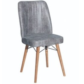 Resim Avenza Living Kare Gold Mutfak Sandalyesi 6 Adet Açık Gri 