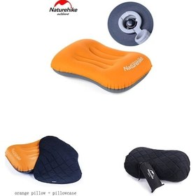 Resim Naturehike Tpu Ultralight Şişme Yastık Turuncu Mavi 