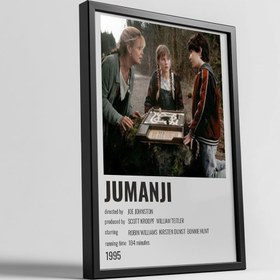 Resim Jumanji Poster Tablosu - Beyaz / 35*50 