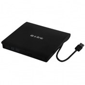 Resim S-link SL-DRW06 USB 3.0 DVD-R-CD-R-RW Harici Optik Yazıcı 