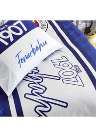 Resim Taç Lisanslı Nevresim Takımı Fenerbahçe 1907 Glow Tek Kişilik 
