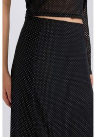 Resim DeFacto A Kesim Yüksek Bel Tül Maxi Etek E1694AX24WNBK81 Siyah 