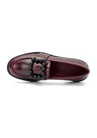 Resim Bordeaux Oxford Klasik Kadın 90q3 Frau Alıas Bordeaux 