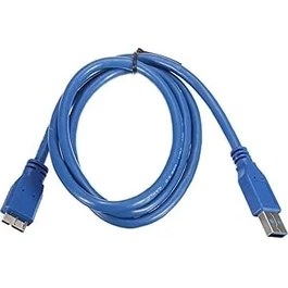 Resim USB 3.0 Taşınabilir HDD Harddisk Kablosu Veri Ara Bağlantı Kablosu 50 cm 4621 