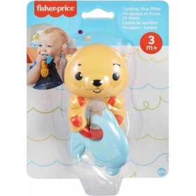 Resim Alkasaz Fisher Price Eğlenceli Dostlar Çıngıraklı Dişlik - Su Samuru HJW11-HKD69 