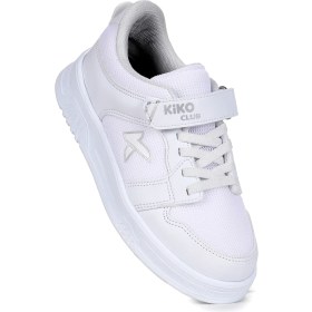 Resim Kiko Kids Liven Cırtlı Günlük Erkek Çocuk Spor Ayakkabı Beyaz 