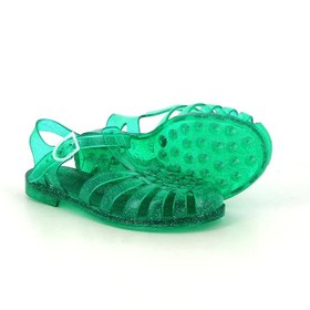 Resim Meduse Yetişkin Sandalet Sun Vert Paillete Yeşil - 3 