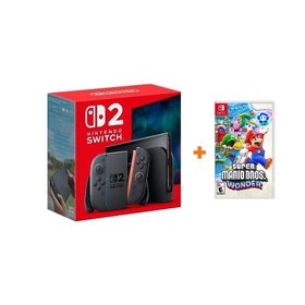 Resim Nintendo Switch 2 Oyun Konsolu + Süper Mario Bros Wonder Oyun 