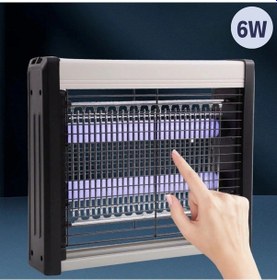Resim Luz&pos 6w Taşınabilir Ve Asılabilir Elektrikli Led Sivrisinek Yok Edici Hem Gece Lambası Hem Haşere 