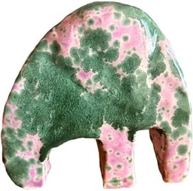 Resim Şans ve Bereket Getiren Dekoratif Seramik Fil Heykeli 