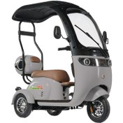 Resim Motolux Fayton Fx09 Gri-siyah Elektrikli Motosiklet 