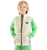 Resim Ahengim Erkek Çocuk Robot Baskılı Trend Şişme Yelek Ak213031 Krem 