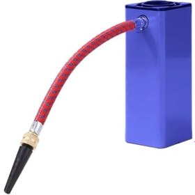 Resim Büro Ev Ofis Arabası İçin Araç İçi Şarjlı Mini Oto Cep Kompresörü 