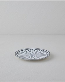 Resim English Home Monarch Porselen Pasta Tabağı 19 Cm Siyah - Beyaz Siyah - Beyaz 