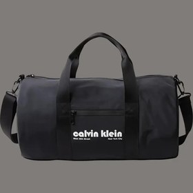 Resim Calvin Klein CKJ GRAPHIC CK CROSSBODY DUFFLE Siyah Erkek Bel Çantası 