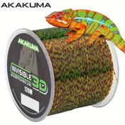 Resim AKAKUMA Görünmez 3D Kamuflaj Noktalı Örgü Balıkçılık İpi - Naylon, Aşınma Direnci, Yüksek Gerilme Mukavemeti için Karp, 120m, 2.22KG-14.95KG, Şükran Günü, Noel, Halloween, Yılbaşı, Büyük Ebeveynler Günü için Uygun 