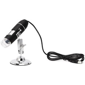 Resim Gajeena Usb El Tipi Mikroskop 1600x Büyütme 8 Led Işık - Endüstriyel Muayene, Pcb, Mücevher Kontrolü İçin Elverişli Ve Dayanıklı 