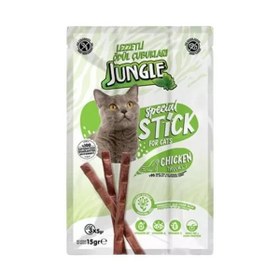 Resim Jungle Tavuklu Stick Kedi Ödülü 1 Adet 3x5 Gr 