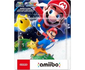 Resim Nintendo Mario & Luma Amiibo Super Mario Galaxy + Super Mario Galaxy 2 Serisi 