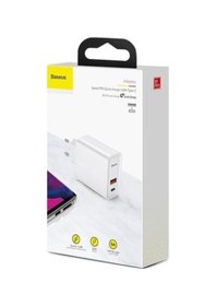 Resim Baseus 30W Hızlı Şarj Adaptörü 1 Usb 1 Type C Girişli 30 
