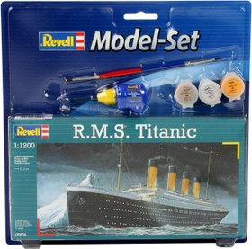 Resim Revell Model Set 1:1200 Titanic 65804 